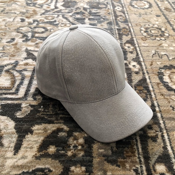 Love And Labels Grey Suede Cap - Picture 2 of 4